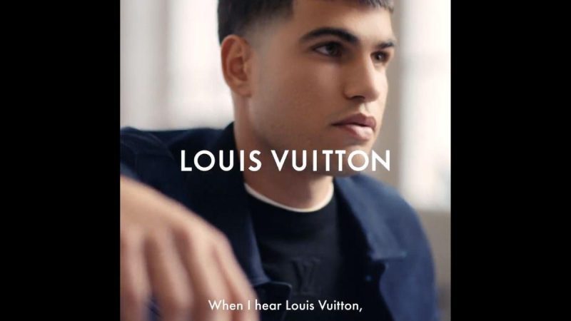 Carlos Alcaraz, Louis Vuitton y Murcia, la combinación ideal