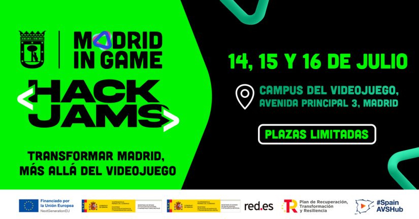 Madrid in Game Hack Jams 14 16 julio imagen Merca2.es