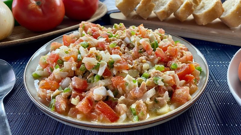 La receta sencilla de una buena Pipirrana