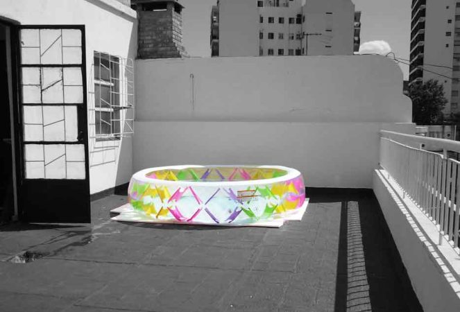 Los arquitectos advierten de los peligros de las piscinas hinchables en las terrazas 3 Merca2.es Piscina Terraza BN Merca2.es