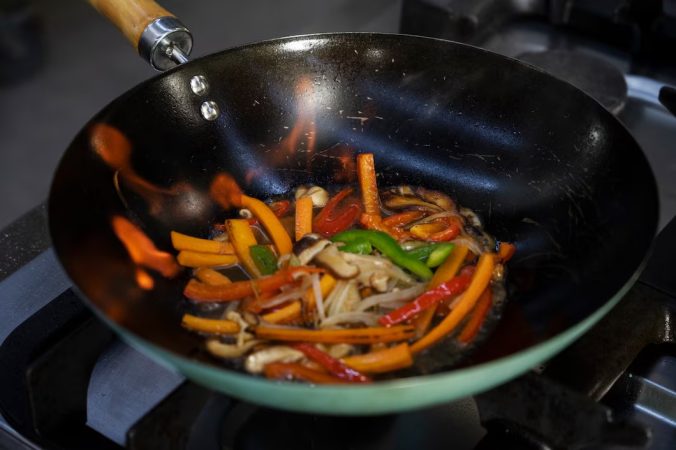 Saltea las verduras