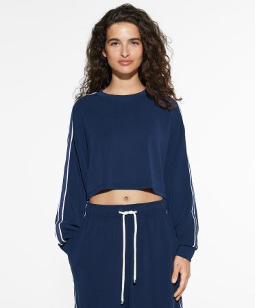 Sudadera crop de Oysho