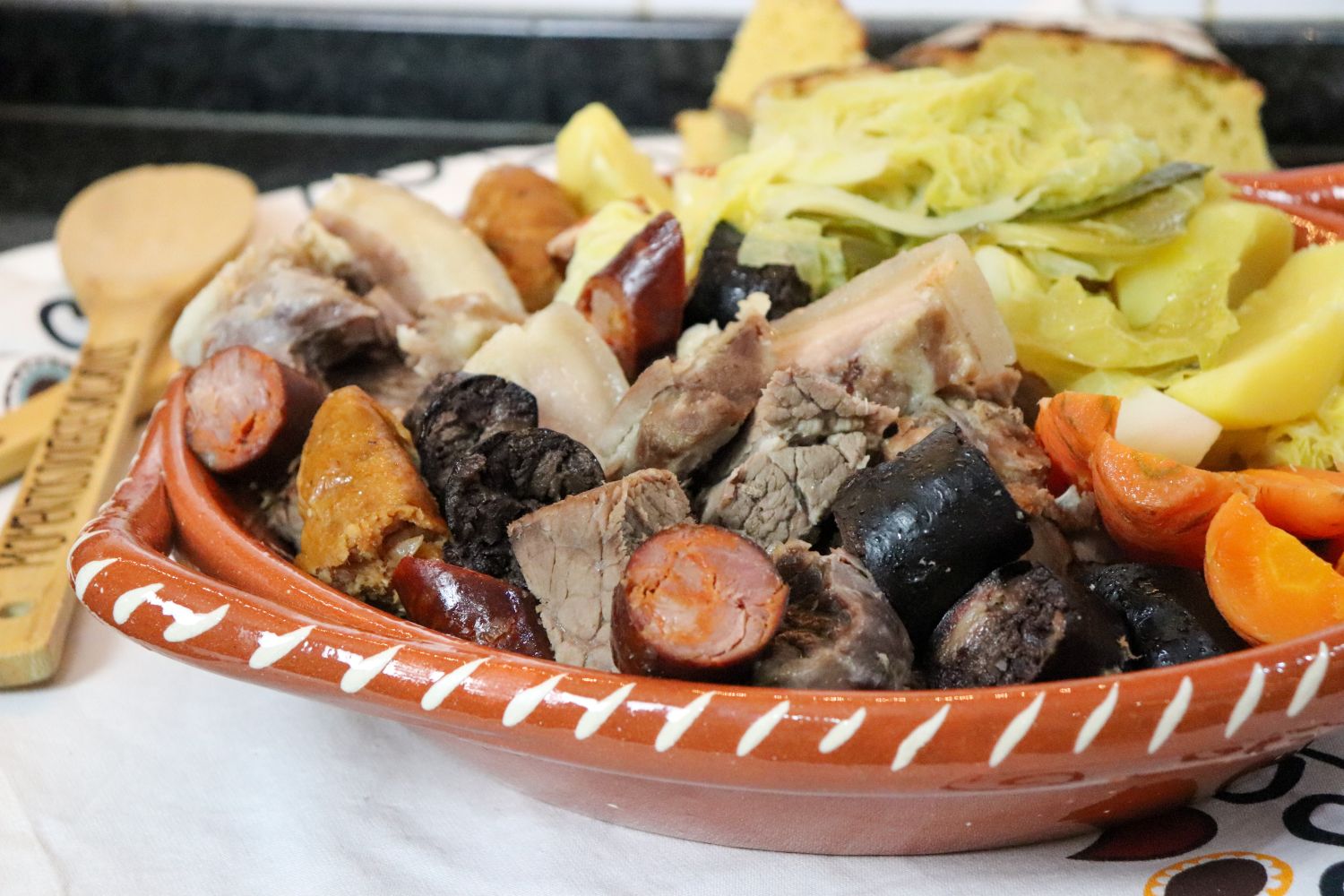 Tradicional receta de cocido a la portuguesa