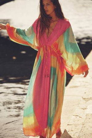 VESTIDO TIE DYE ABALORIOS LIMITED EDITION