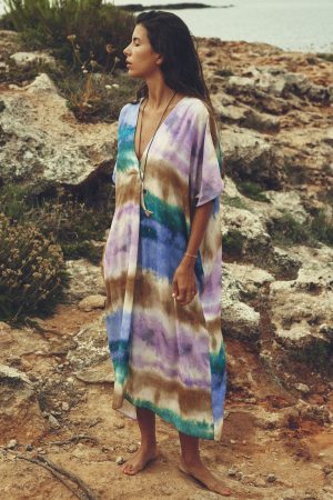 VESTIDO TÚNICA TIE DYE DE ZARA