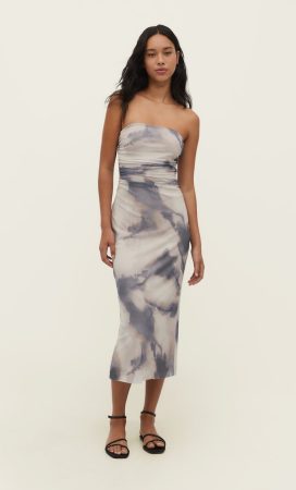 Vestido Drapeado Stradivarius 2 Merca2.es