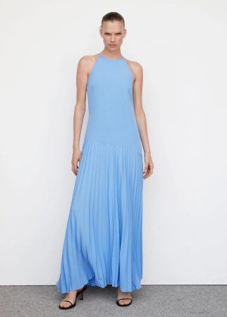 Vestido azul cielo vestidos boda Mango Merca2.es