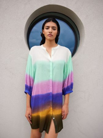 10 alegres vestidos de Parfois para ir a la última 5 Merca2.es Vestido camisero multicolor Vestidos Parfois Merca2.es