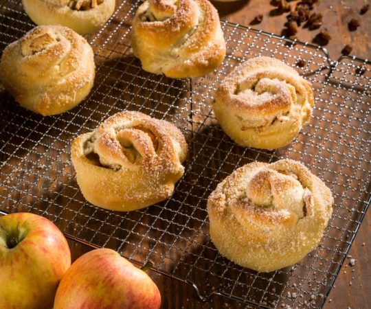 Los deliciosos bollitos de manzana