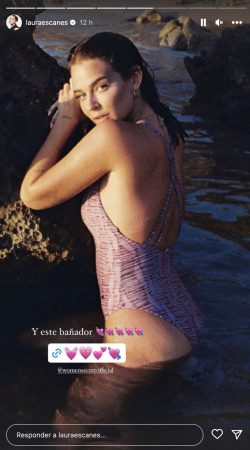 Laura Escanes luce este bañador con estampado rosa de Women’secret 1 Merca2.es captura de pantalla 2023 07 27 a las 9 57 11 64c22ddbb9f9a Merca2.es