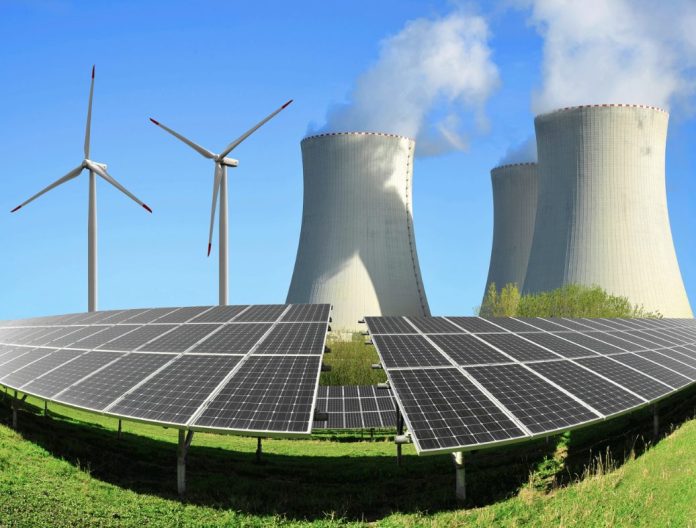 energía nuclear y renovables