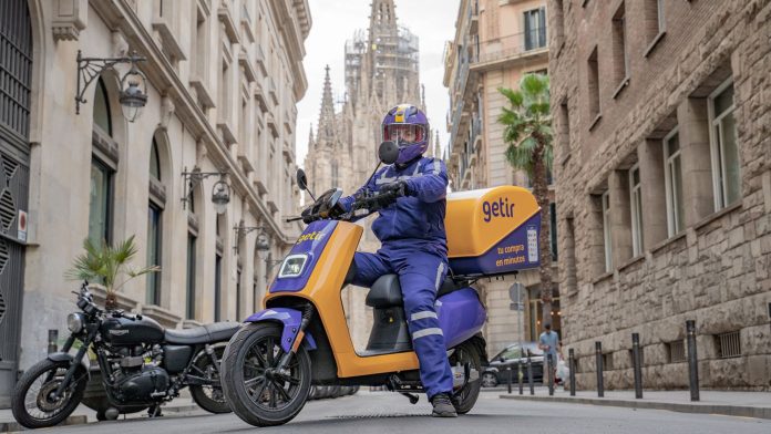 Una de las motos de Getir que ya no vamos a ver por las calles