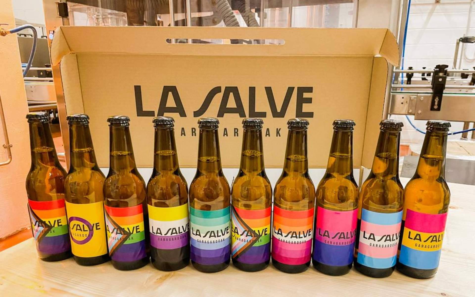 La marca de cervezas LA SALVE Bilbao está comprometida con el colectivo LGTBIQ+ en la celebración del orgullo