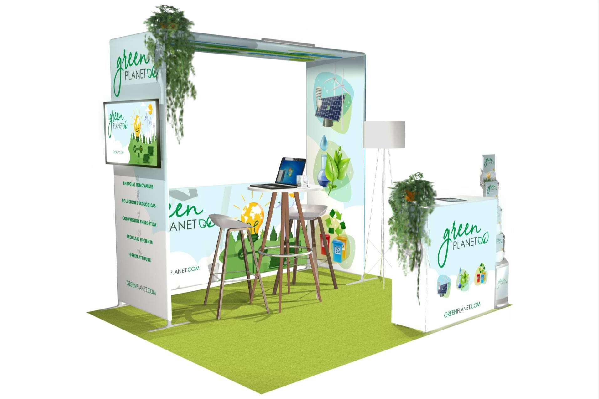 Olika Stands explica las ventajas de invertir en un stand reutilizable