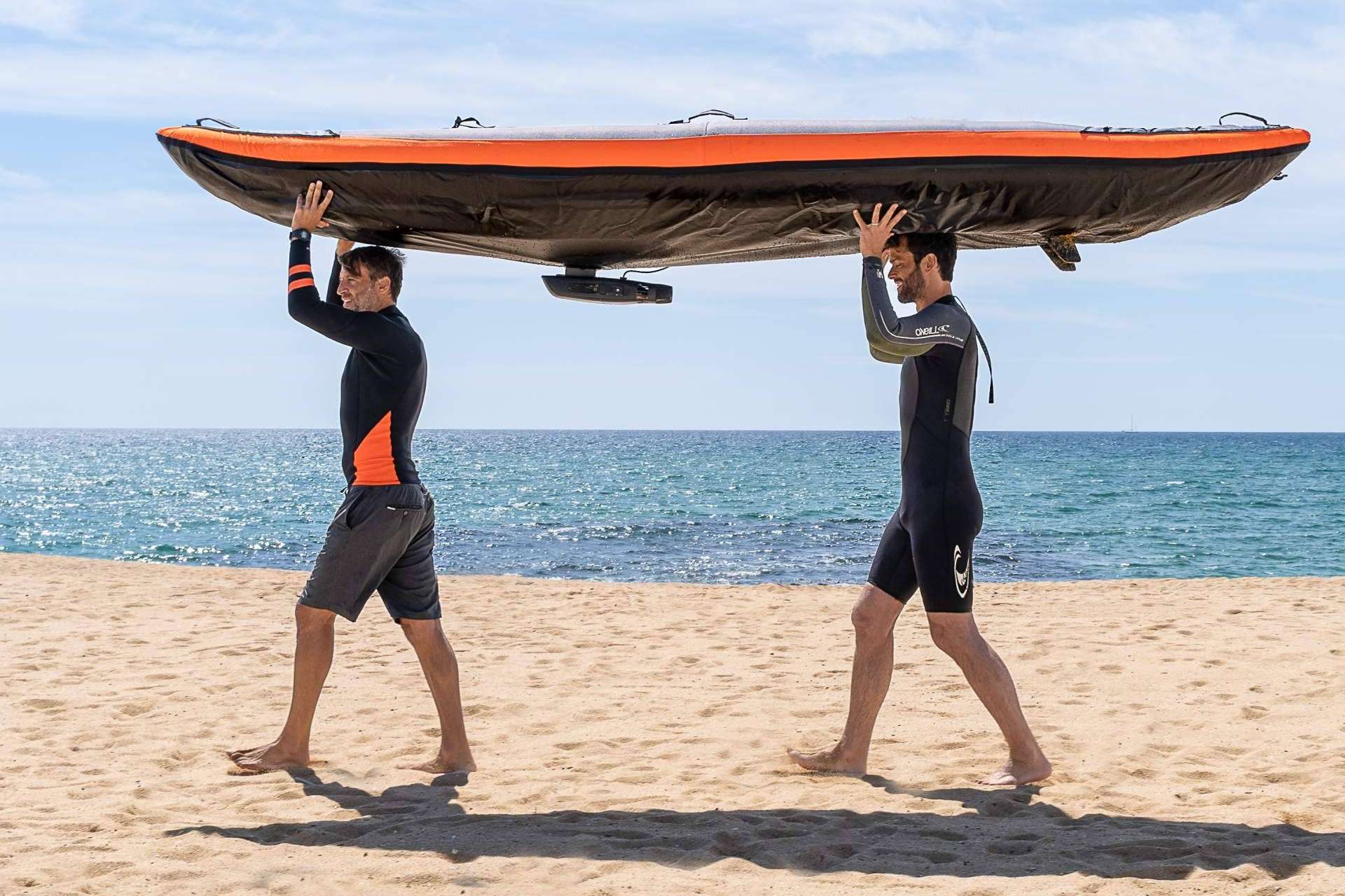 Propulsor acuático para paddle surf y kayak de eSea