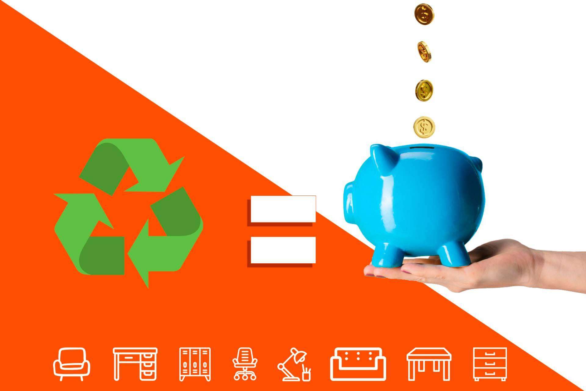 Mercaoficina, ahorro comprando mobiliario reacondicionado