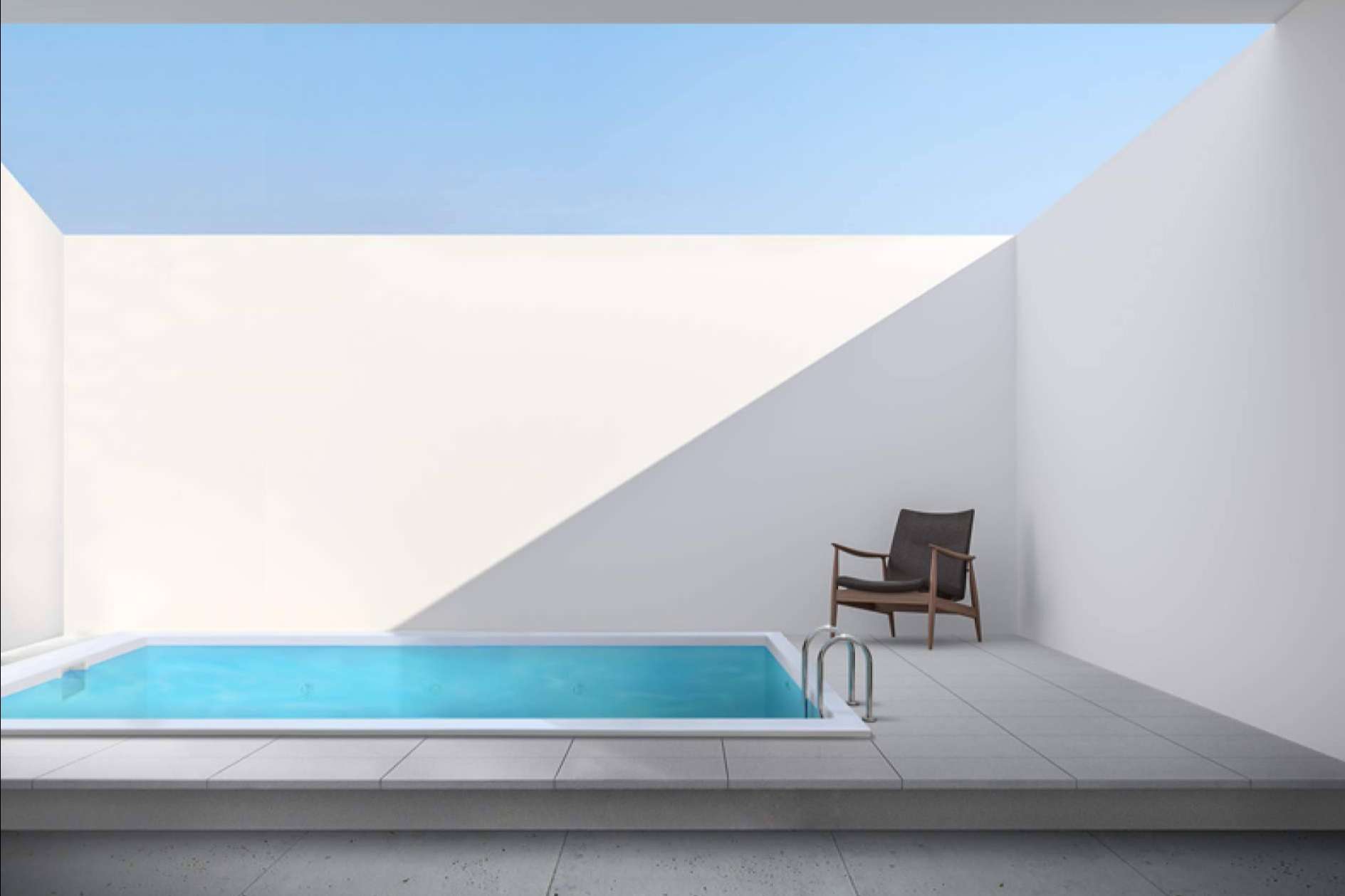 Las mini piscinas son la alternativa idónea para los espacios reducidos, por Hidromasajes Eca