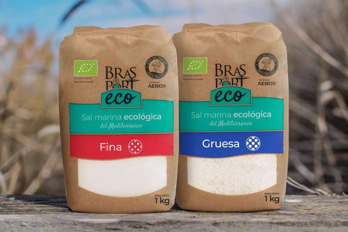 Sal marina natural, sostenible, ecológica y generadora de ecosistemas