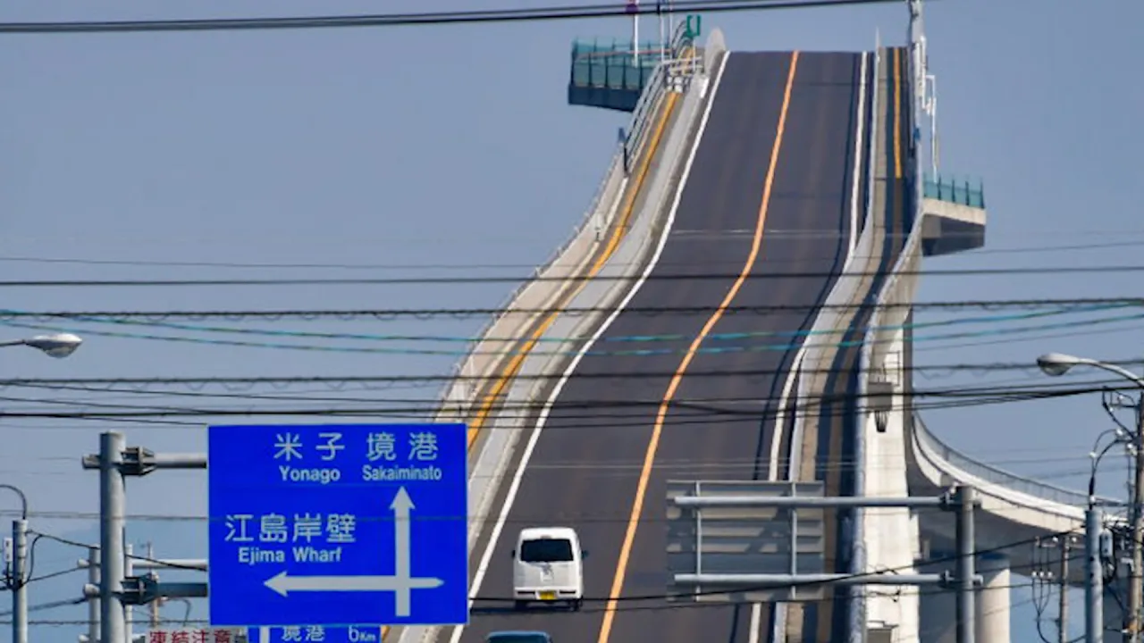 El puente más inclinado del mundo