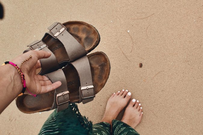 Sandalias de cuero