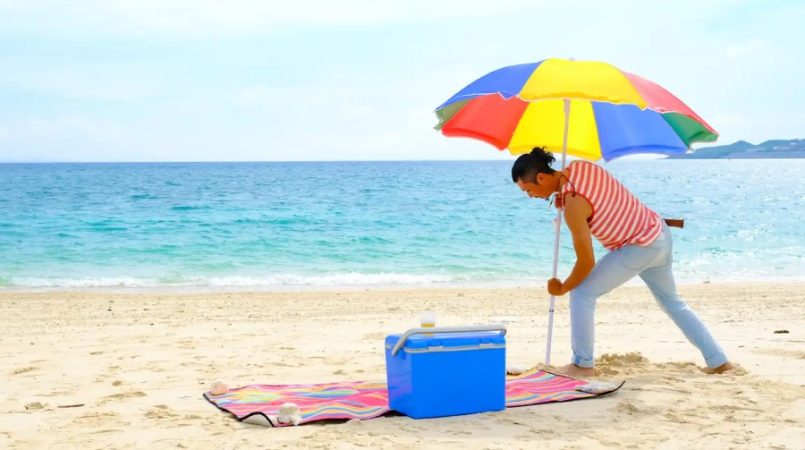 Si vas a poner una sombrilla en la playa…