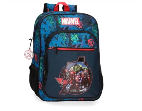 Mochila Marvel On the Warpath con bolsillos laterales