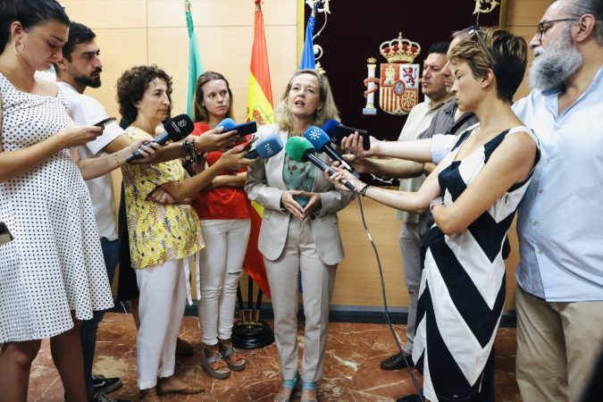 EuropaPress 5377975 vicepresidenta ministra funciones nadia calvino sabado declaraciones medios Merca2.es