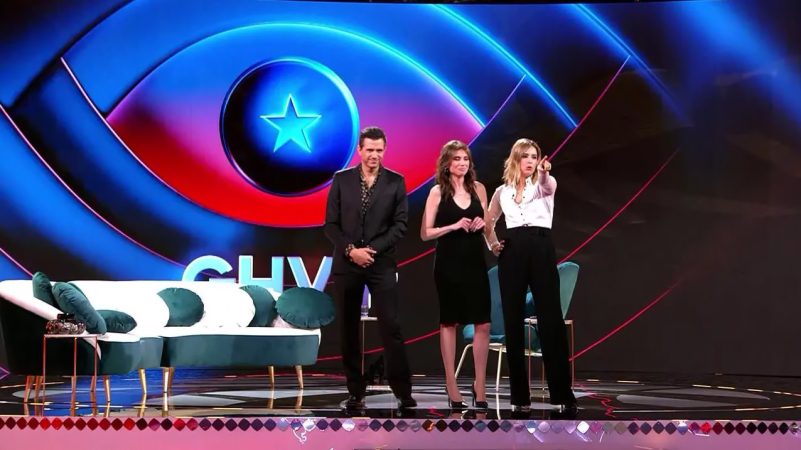 Ion Aramendi, Marta Flich y Sandra Barneda