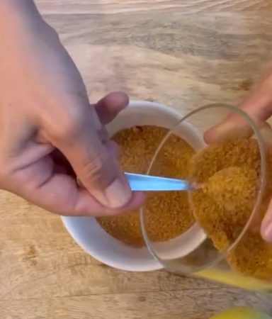 Modo de preparación de las milhojas de manzana y nueces