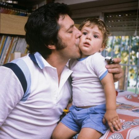 Sancho Gracia y su nieto, Daniel Sancho.