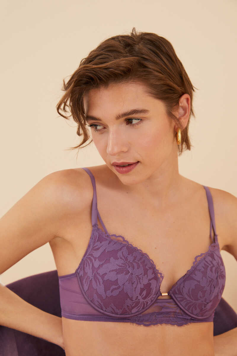 Siéntete guapa y sensual con este sujetador de encaje de Women’Secret