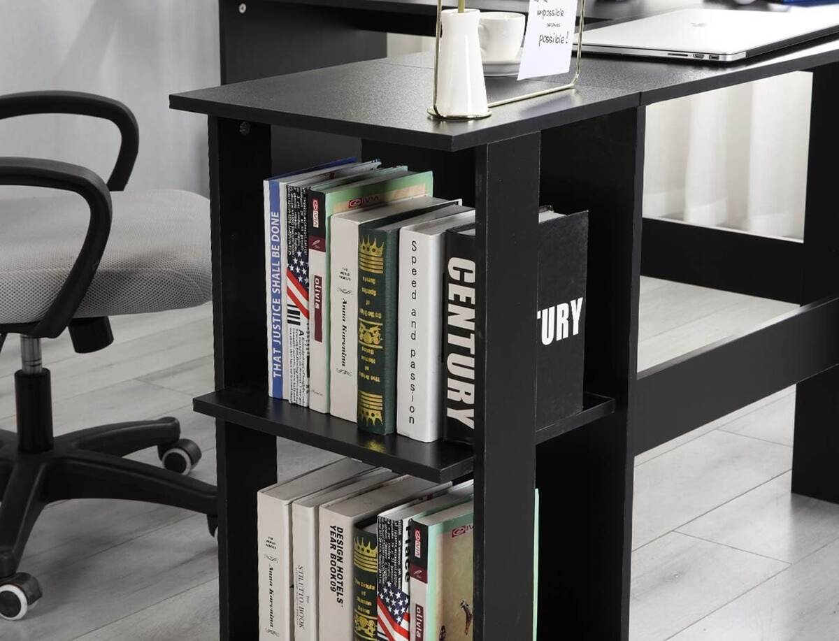Ahorra en la vuelta al cole con este escritorio de Amazon en forma de L: puede ser tuyo por apenas 85 euros