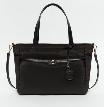 bolso nylon negro