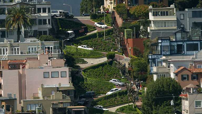 Lombard Street, San Francisco, EEUU