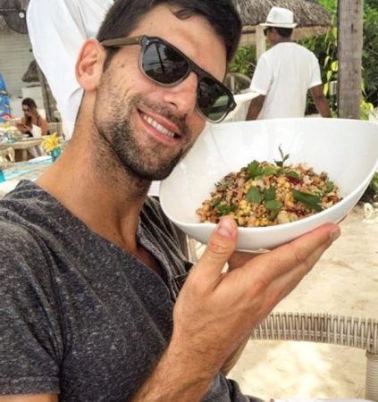 Lo más importante del desayuno en la dieta de Novak Djokovic