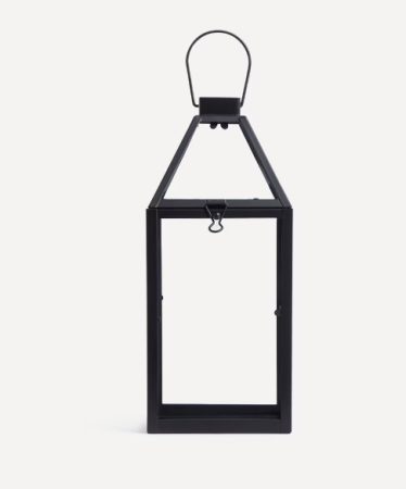 farol cristal metal