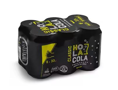 La marca blanca del refresco es ‘Cola Hola Cola’ que tiene el mismo precio que los supermercados Mercadona y Carrefour. 
