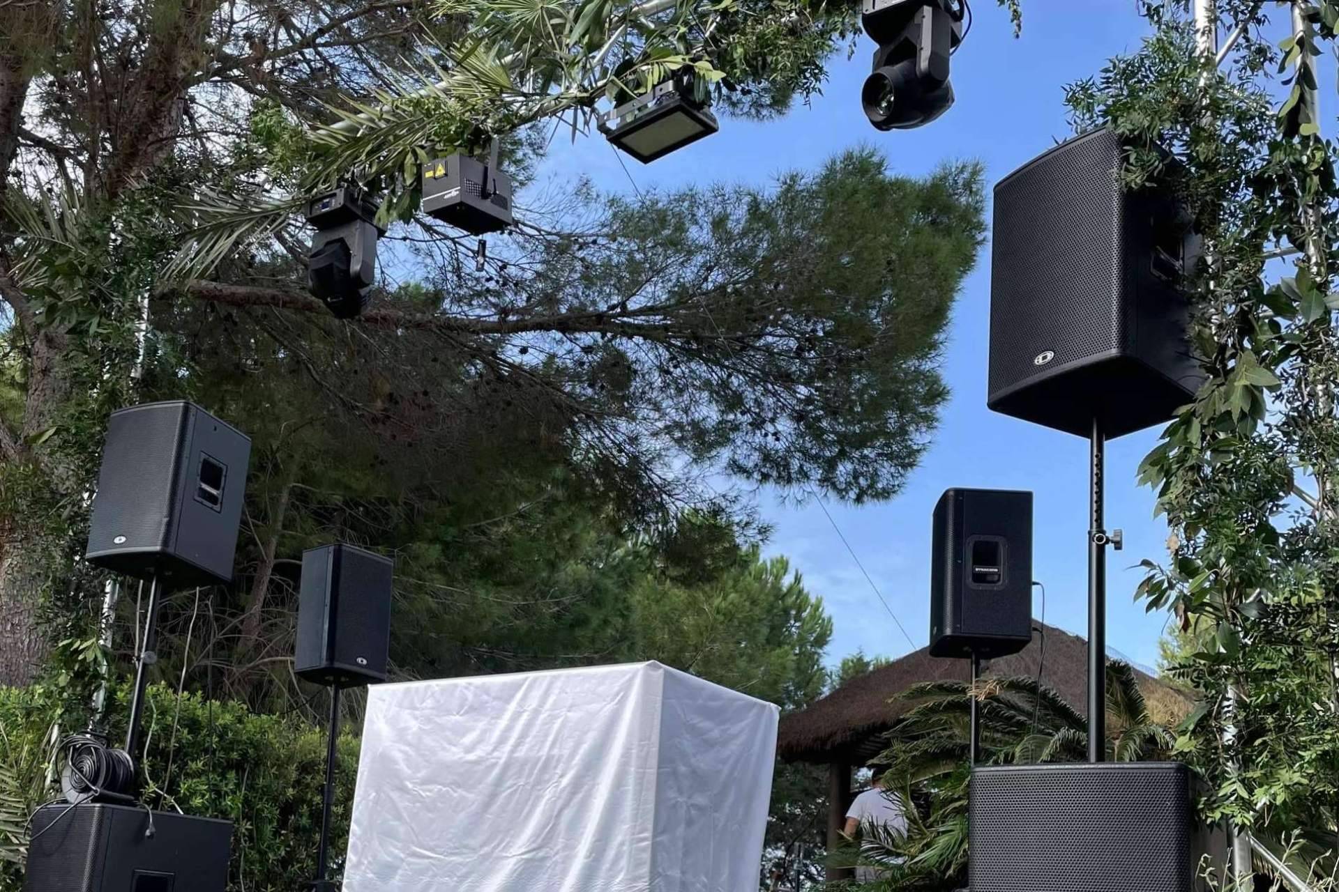 AlquilarSonido es una compañía encargada del alquiler sonido Barcelona e Ibiza