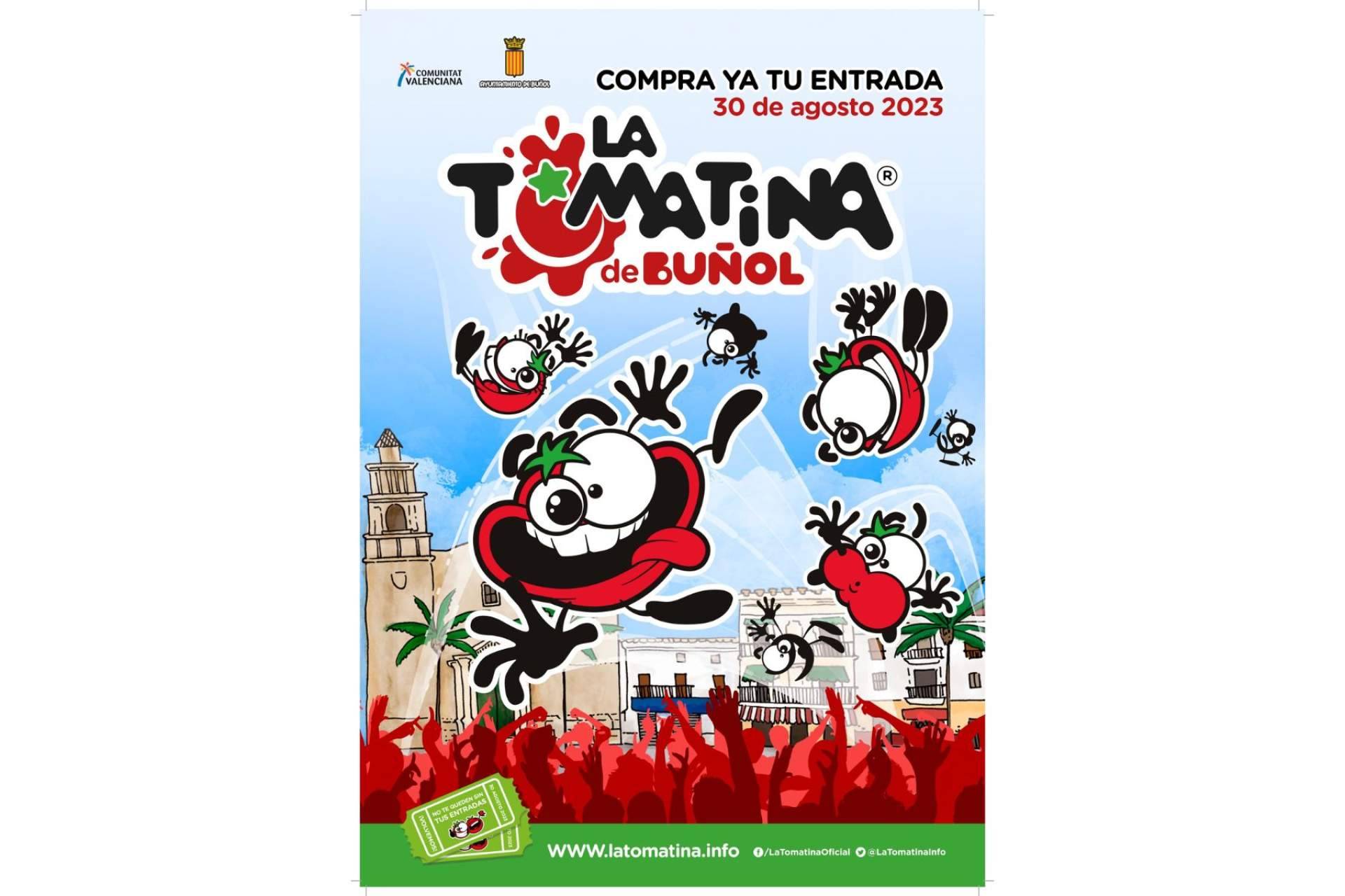 El Ayuntamiento de Buñol ya ha abierto la venta de las entradas de La Tomatina 2023