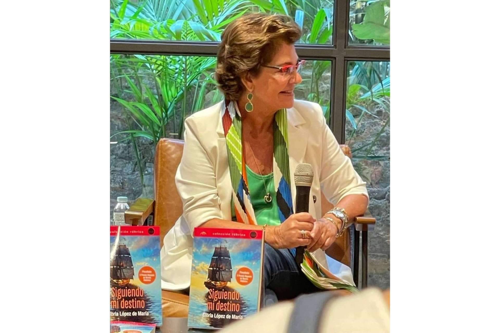 El nuevo libro de Gloria López de María Rodríguez, ‘Siguiendo mi destino’