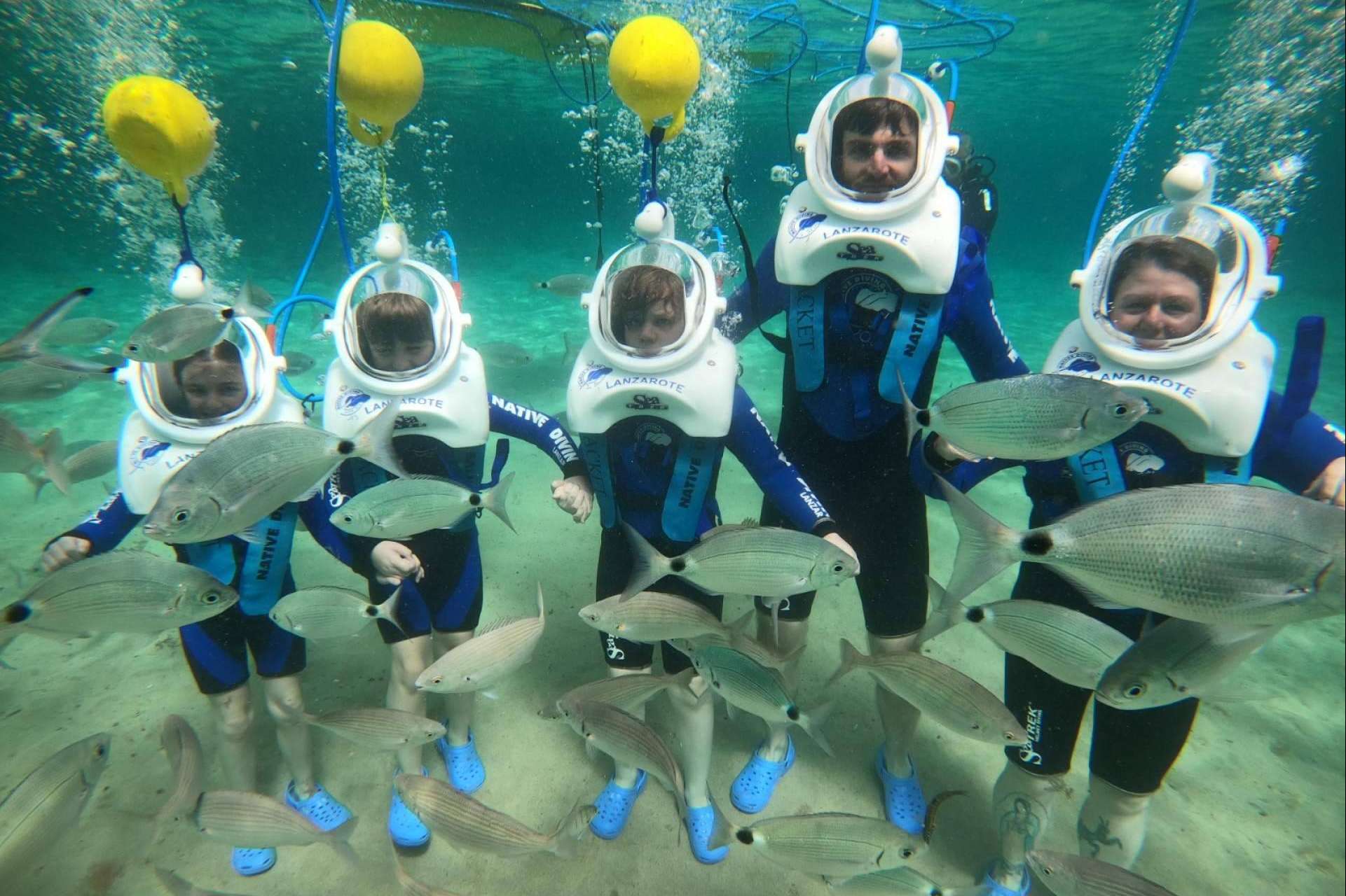 Native Diving, la escuela de actividades subacuáticas para disfrutar de vacaciones en Lanzarote