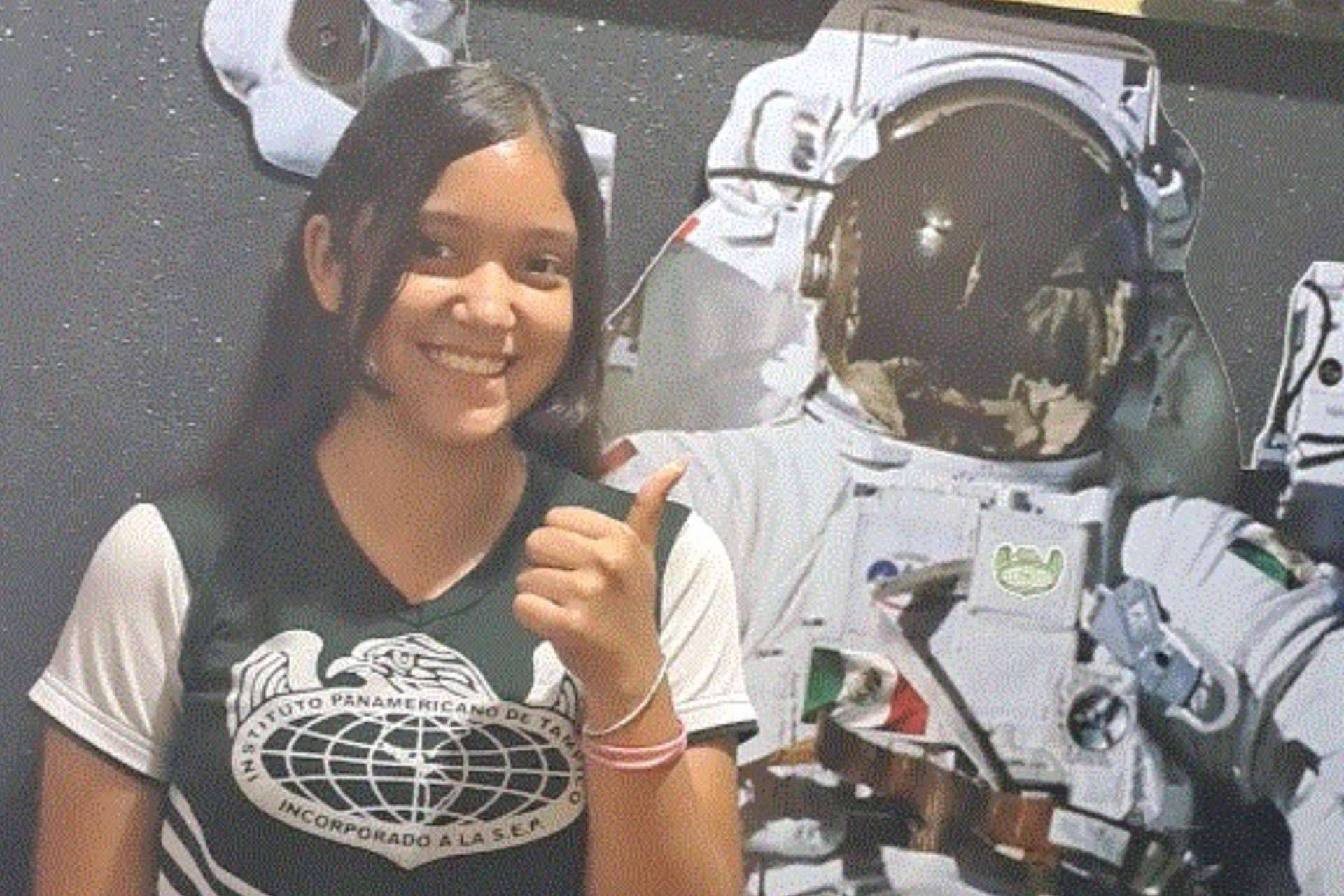 El astronauta Frank Rubio es entrevistado desde la Estación Espacial Internacional por una alumna del Instituto Panamericano de Tampico