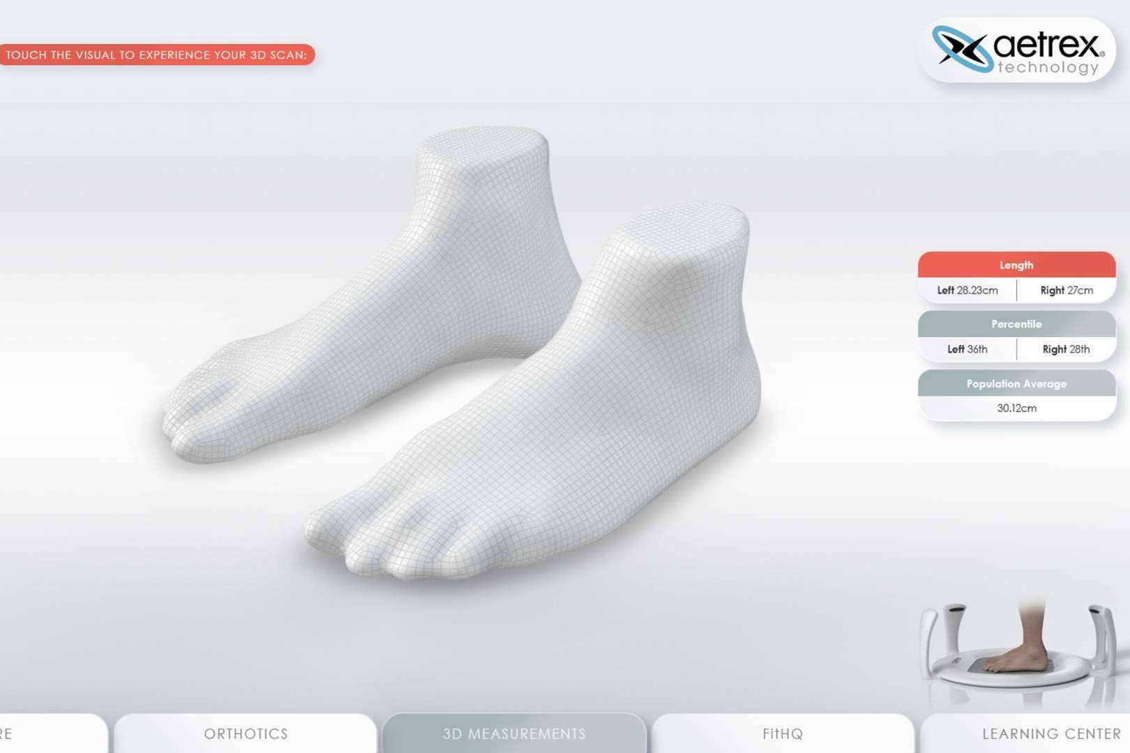 El Corte Inglés presenta el revolucionario escáner Aetrex Albert2 Pro 3D para una experiencia única en la selección y personalización de calzado deportivo