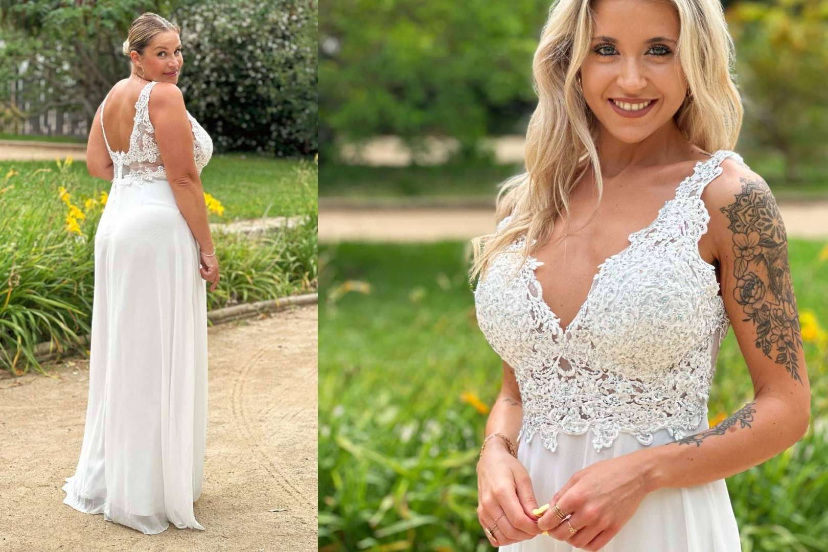 Con tallas para todas, Vestidos Araya ofrece el modelo más vendido en gala ahora disponible para novias