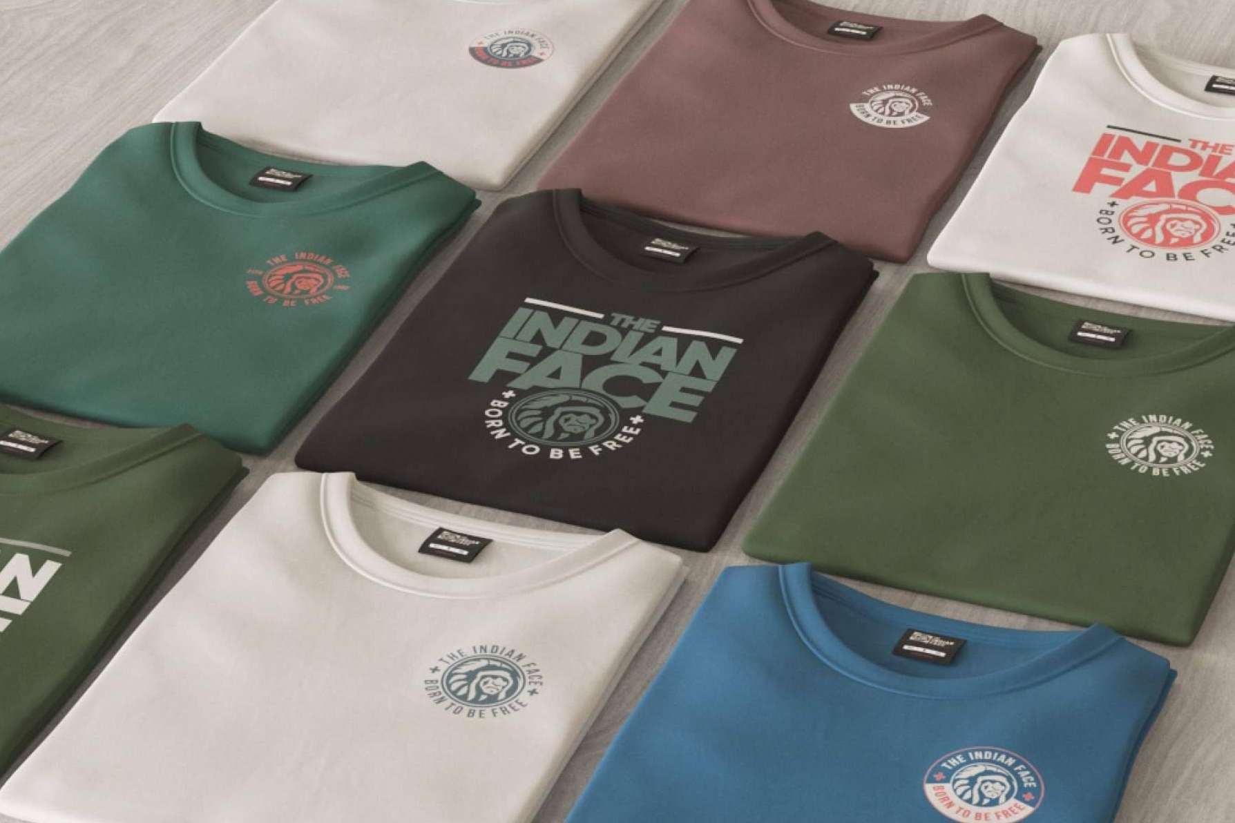 La colección de camisetas modernas, sencillas y atemporales de The Indian Face