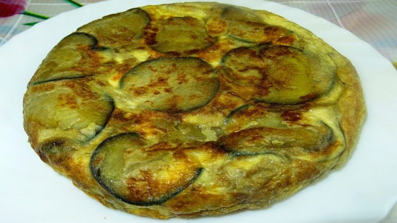 Atrévete a hacer una tortilla de berenjenas y verás las reacciones de tu familia