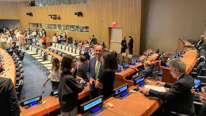 Galán (Iberdrola) insta a las empresas en la cumbre del Clima en Nueva York a crear sus Planes de Transición