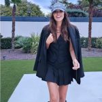 Ya puedes encontrar el total look negro de Paula Echevarría en Mango