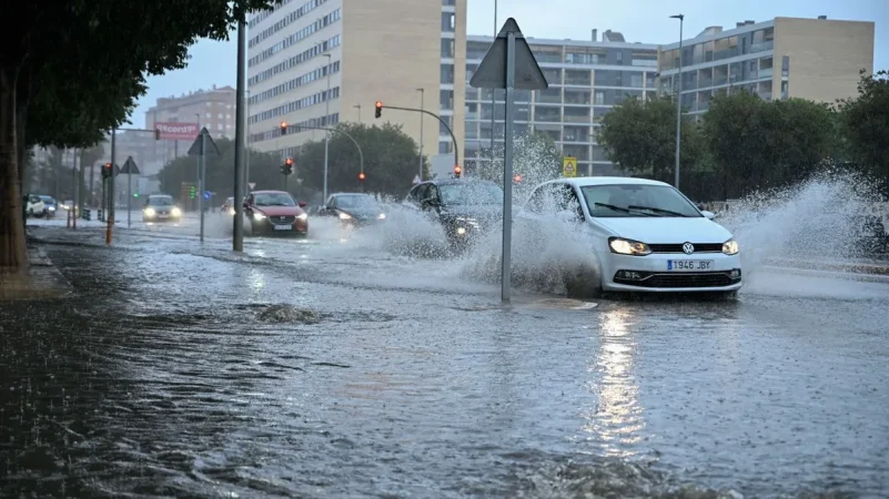 La AEMET está preocupada por el choque entre los dos fenómenos climatológicos