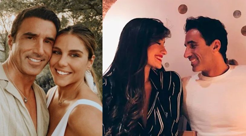 Hugo Sierra con Ivana y con Adara